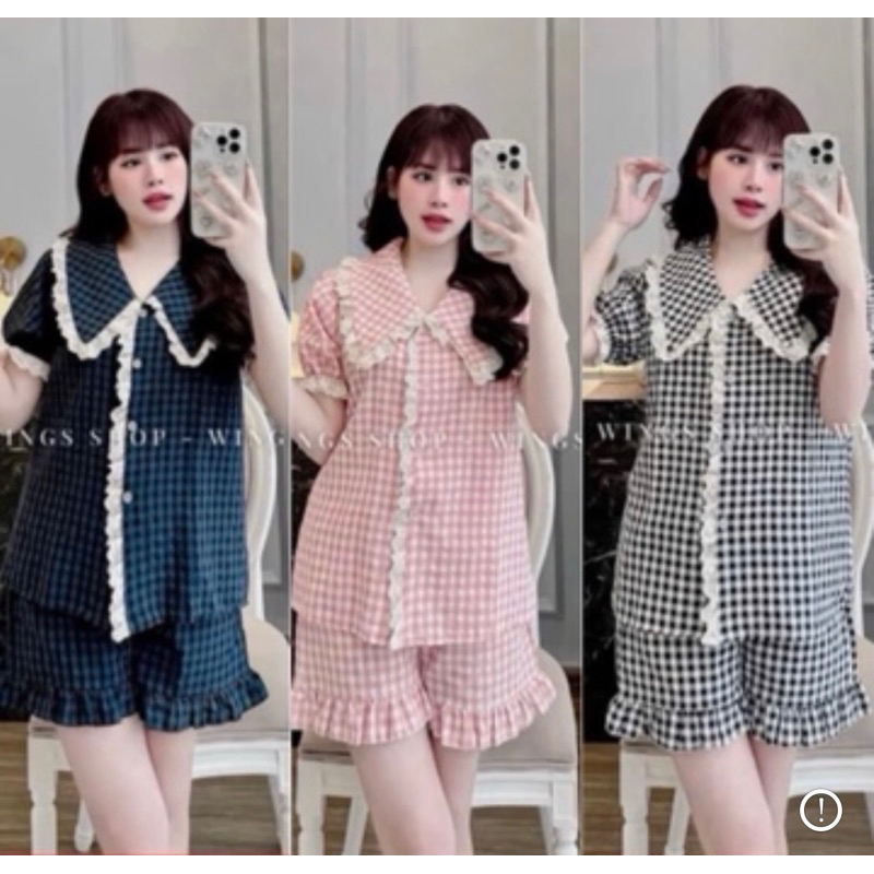 Set Bộ Ngủ Đùi Ren M999