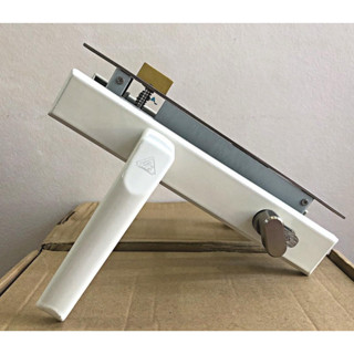   Màu Trắng  Khoá tay gạt cửa nhôm hệ việt pháp 4500 cửa nhựa LÕI THÉP,cửa sắt hộp Golking hàng đẹp 