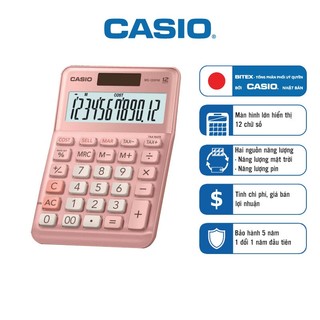 Máy Tính Casio MS-120FM 12 Số Chính Hãng Màn Hình Lớn 