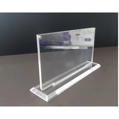 Biển Chức Danh Mica Cao Cấp Nam Châm Hít - Biển Chức Danh Để Bàn Giá Rẻ - Bảng Chức Danh