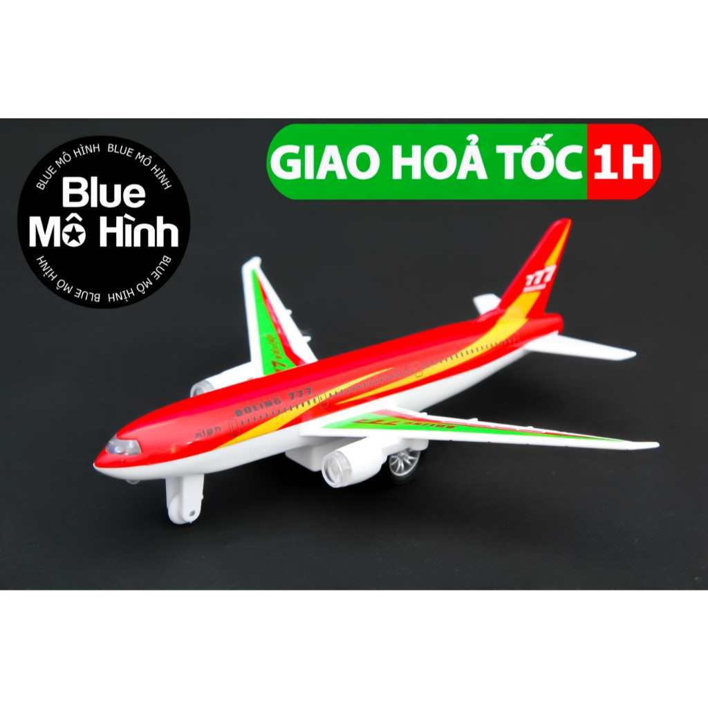 Máy bay mô hình chở khách Boeing 777 bằng kim loại