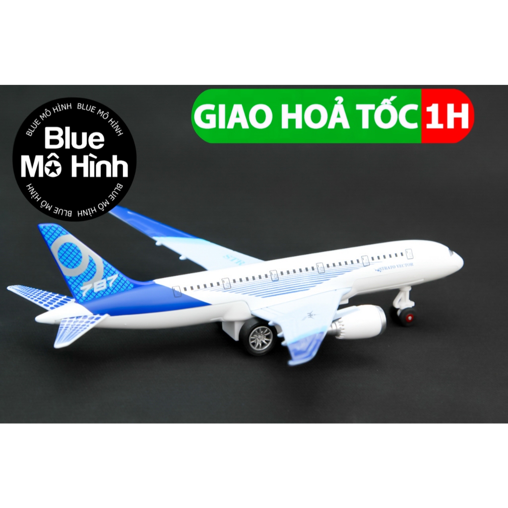 Mô hình máy bay chở khách Boeing 787 bằng kim loại