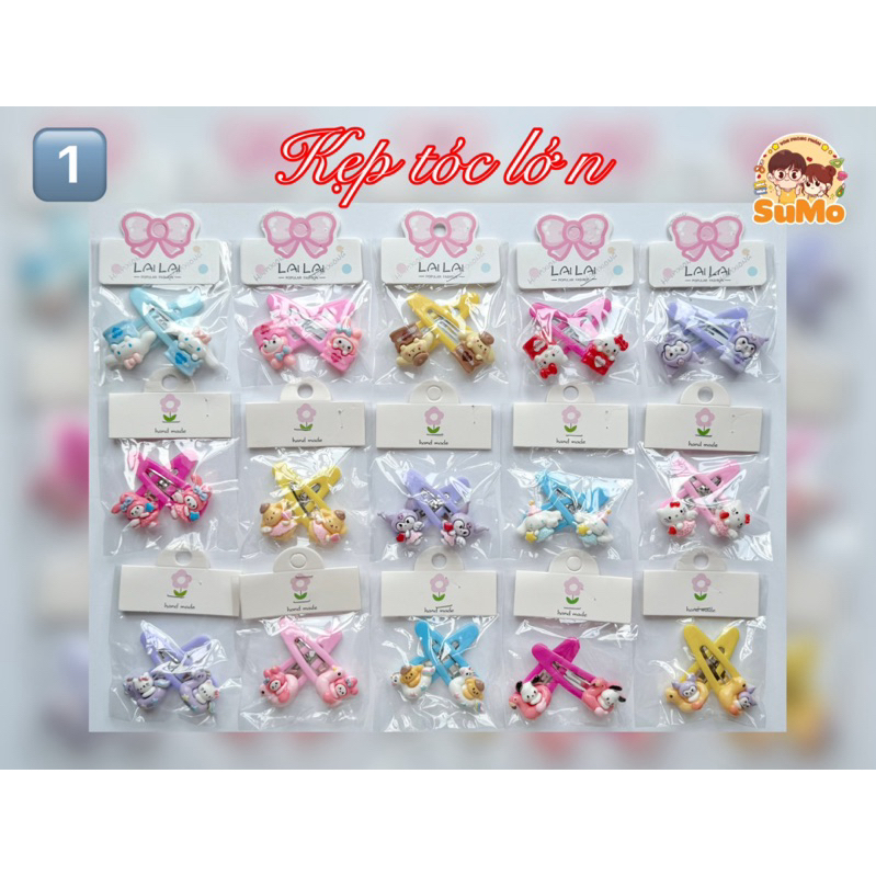 Kẹp tóc bé gái dễ thương (Quà 8-3 cho bé)