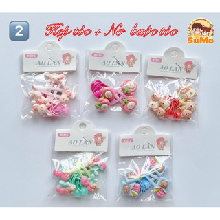 Kẹp tóc bé gái dễ thương (Quà 8-3 cho bé)
