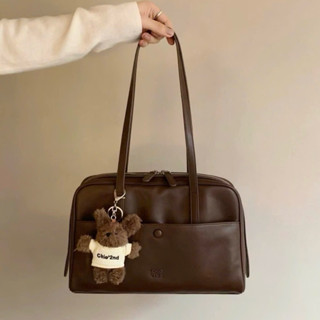 (Sẵn ship hảo tốc) Túi đeo vai chio big size 32 kèm charm gấu