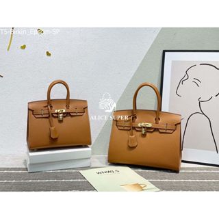 Hm BIRKIN Super [16 MÀU] Size 25-30cm, da Epsom - Túi xách nữ da thật cao cấp Full Box [T5-Birkin_Epsom-SP]