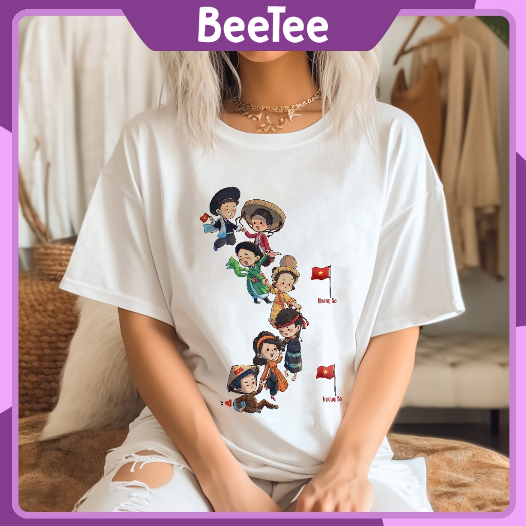 Áo Thun 54 Dân Tộc Việt Nam  Local Brand Oversize 500