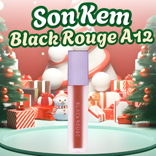 Son Black Rouge A12 màu đỏ gạch ver 2 nắp tím -idr