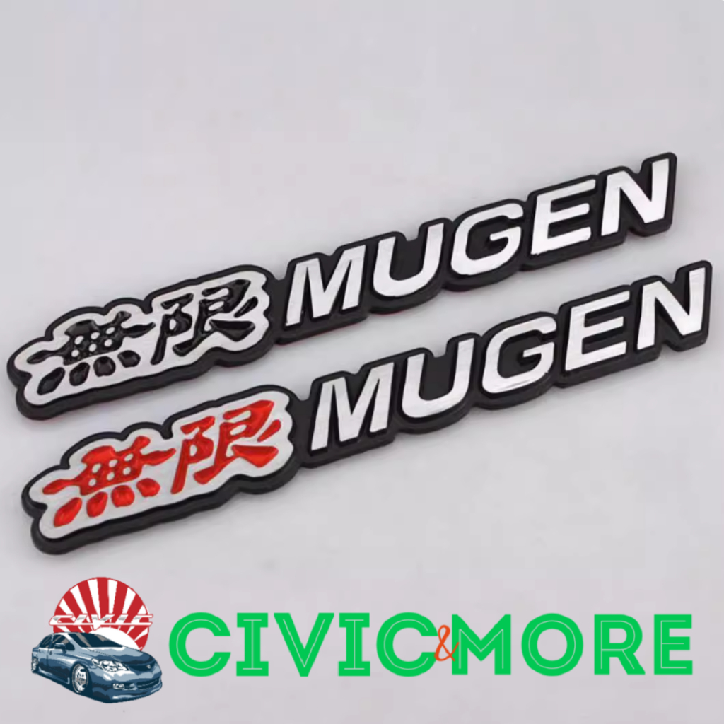 Tem nhôm Mugen, Type R cho Honda Civic 2006 - 2011 và tất cả dòng xe Honda