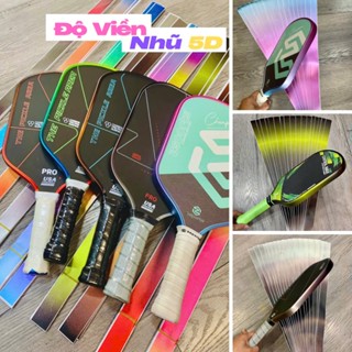 Dán viền vợt Pickleball màu Nhũ 5D phản quang 16mm 14mm chất liệu dày dặn siêu đẹp bảo vệ tối ưu 999