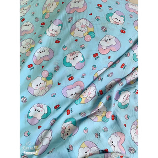 1m vải lụa mango ( khổ 1,5m) mềm, mịn, không nhăn, không co rút.