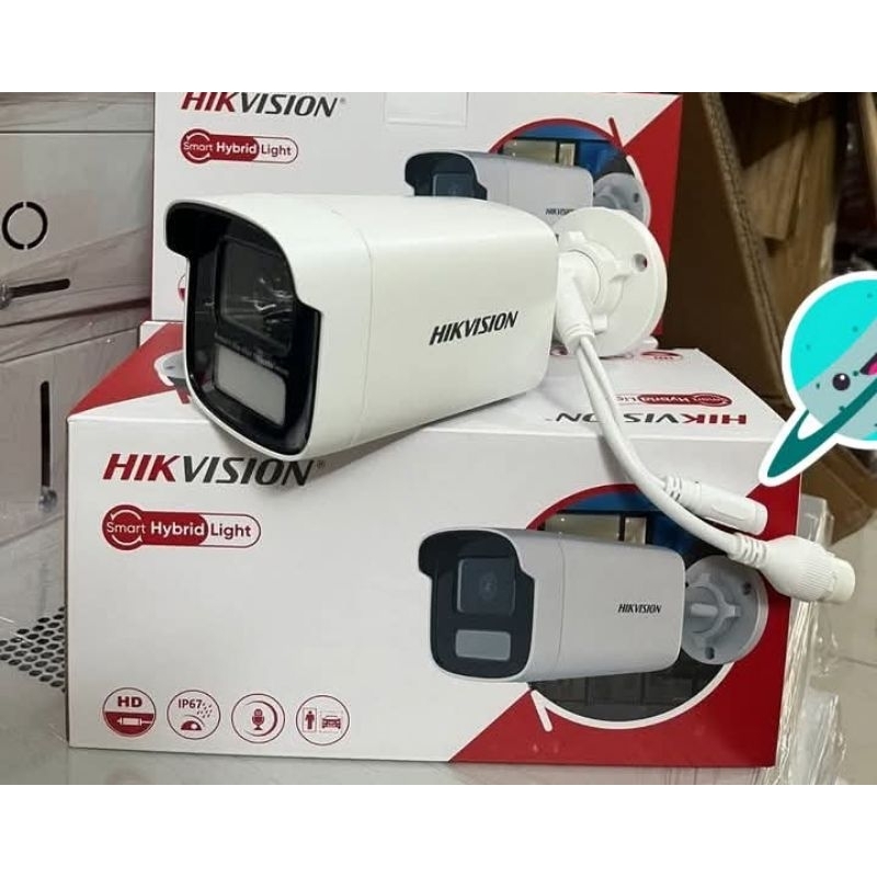 Camera thân hồng ngoại 50m Hikvision DS-2CD1T41G2-LIU 4MP, tích hợp mic, cảnh báo chuyển động -Cam K