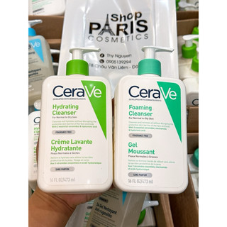 Sữa Rửa Mặt CeraVE Cho Da Dầu,Nhạy Cảm,Hỗn Hợp Pháp