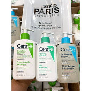 Sữa Rửa Mặt CeraVE Cho Da Dầu,Nhạy Cảm,Hỗn Hợp Pháp