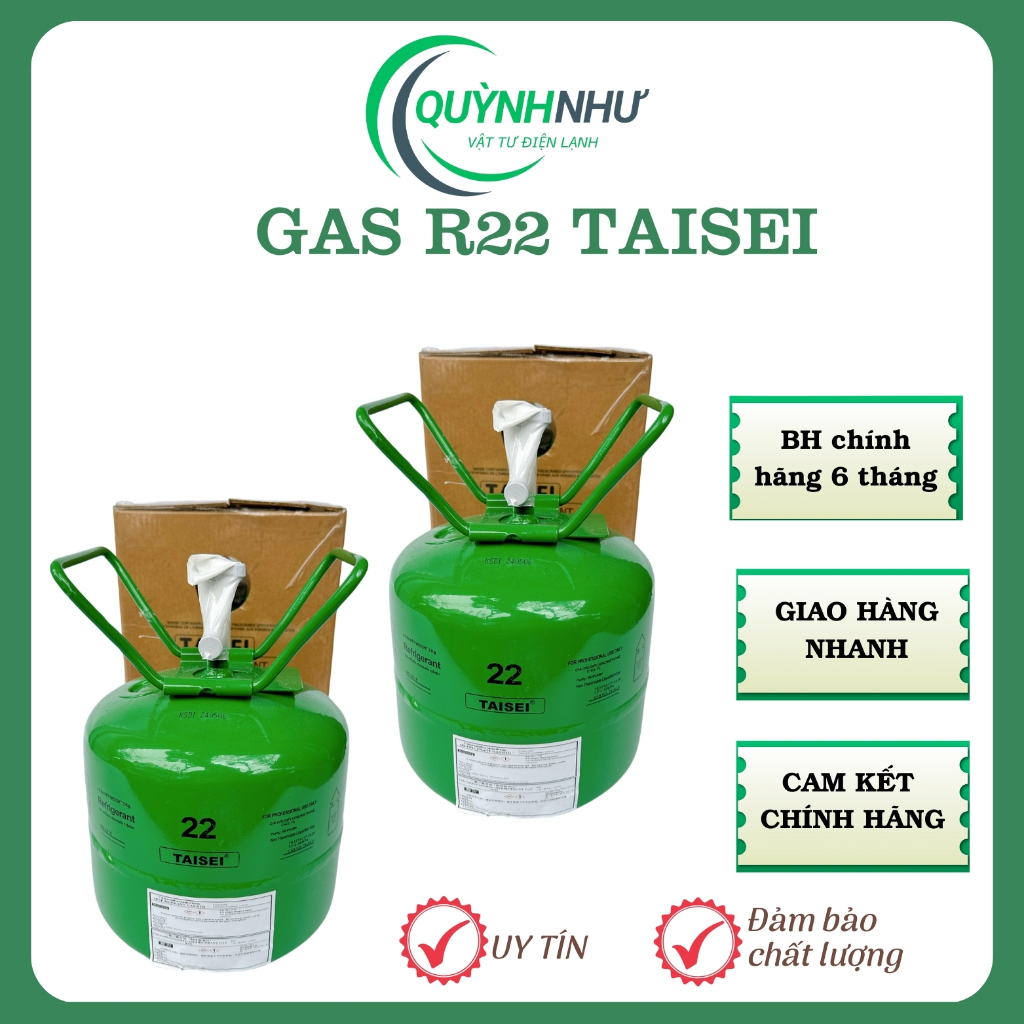 Ga lạnh điều hòa R22 TAISEI dùng cho máy lạnh điều hòa