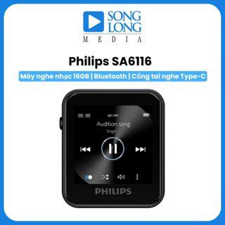 Máy nghe nhạc MP3 Philips SA6116 (16Gb) - Chính hãng phân phối