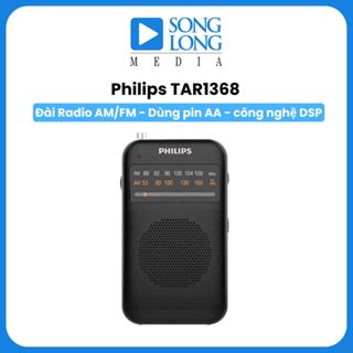 Đài Radio AM/FM chỉnh cơ cổ điển Philips TAR1368 - Chính hãng phân phối