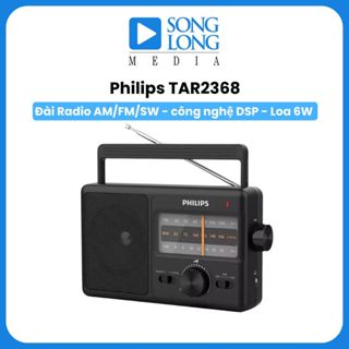 Đài Radio AM/FM/SW chỉnh cơ cổ điển Philips TAR2368 - Chính hãng phân phối