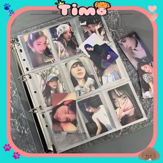  Sheet A4 A5 Túi Đựng Card Bo Góc Ảnh Idol Thẻ Bọc Bảo Vệ Timo VPBL05 