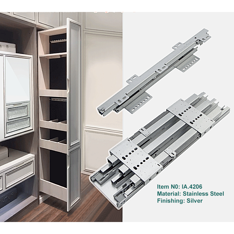 Ray Trượt Hệ Tủ Kho IA4206 – Chất Liệu Thép Cao Cấp, Chịu Lực Tốt, Lắp Đặt Dễ Dàng