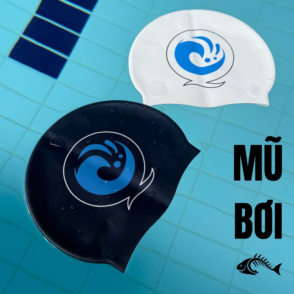 SWIM CAP / NÓN BƠI - Freaky Fish Aquatics Hub Swim Cap