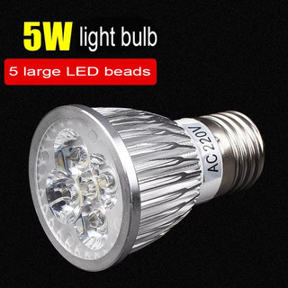 Đèn LED Cán Kẹp Ánh Sáng Trắng - Bóng Tròn 5W