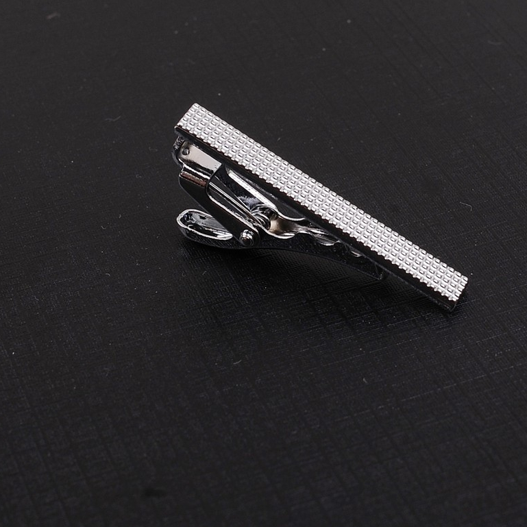Kẹp cà vạt nam bản nhỏ ( 4cm) - Dành cho cavat bản nhỏ, tặng kèm hộp
