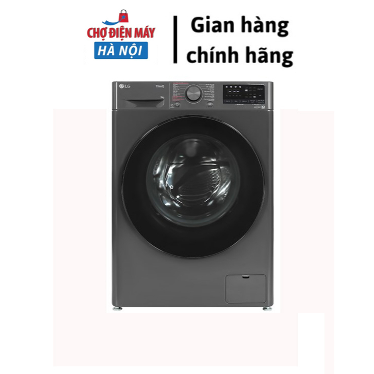 [Hỏa tốc 2h] Máy Giặt LG AI Inverter 9 Kg FV1409S4M Mới 100%