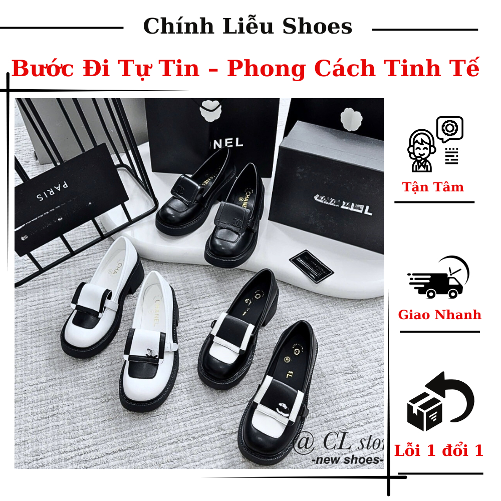 Giày Loafer Cao Gót Thanh Lịch – Sang Trọng & Đẳng Cấp