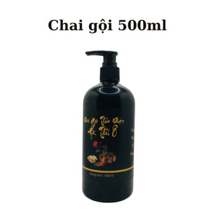 Cặp dầu gội xả hà thủ ô [ GỘI 500ml XẢ 500ml]