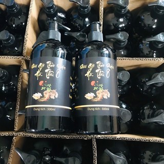 Cặp dầu gội xả hà thủ ô [ GỘI 500ml XẢ 500ml]