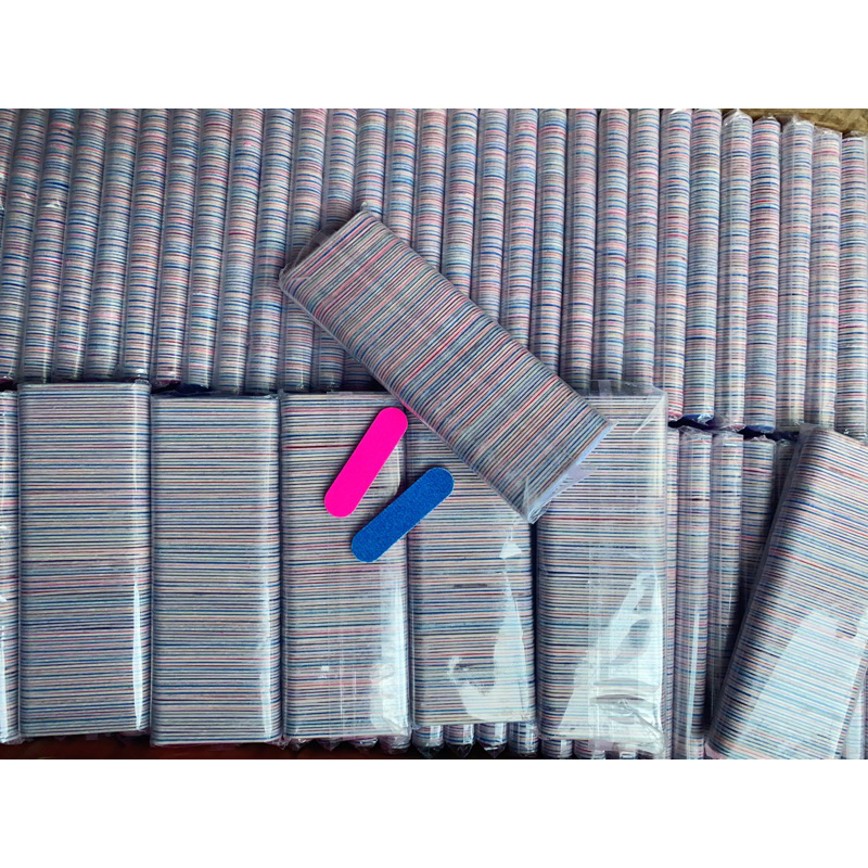 Dũa mini nailbox,dũa móng tay,móng chân Sét 100 cây