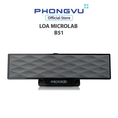 Loa vi tính Microlab B51 (2.0) 4W - Kết nối USB & 3.5mm - Bảo hành 12 tháng