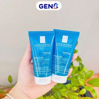  Sữa Rửa Mặt La Roche Posay 50ml CHÍNH HÃNG - Srm Mini Tạo Bọt Cho Da Dầu Mụn Khô,Nhạy Cảm - GenB 