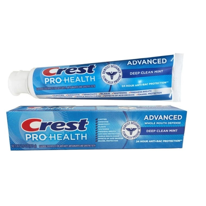 Kem đánh răng Crest Pro Health Advanced Whitening 164g