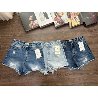 Quần Short Jean Rách MóM Store