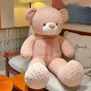  GẤU BÔNG TEDDY FORGET ME NOT 1M2 NÂU CAM CAO CẤP BUNKI 