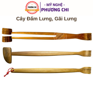 Cây Đấm Lưng Gãi Lưng Đa Năng Bằng Gỗ Thơm Dụng Cụ Massage Cho Mọi Gia Đình | Mỹ Nghệ Phương Chi