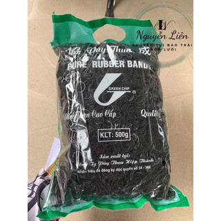 Dây Thun Đen Buộc Ổi – Co Giãn Tốt, Dẻo Bền – Dùng Trong Nông Nghiệp, Làm Vườn