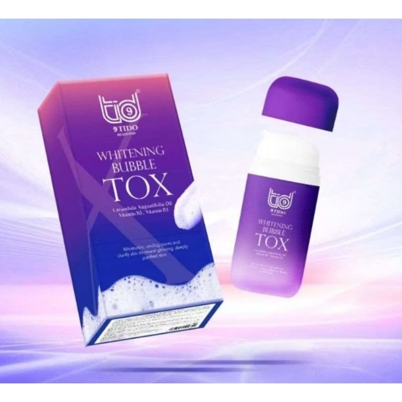 9TiDo Beautiful - Mặt nạ sủi bọt thải độc cho da mặt ( Whitening bubble tox)