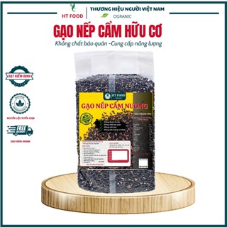 Gạo nếp cẩm hữu cơ tây bắc 1kg HT FOOD