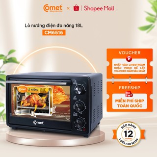 Lò nướng điện đa năng 18l comet - cm6516