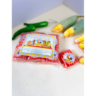 [ 10 ống ] BỘT MÀU GẠCH TÔM ( CAM ) / PHỤ GIA THỰC PHẨM HIỆU CON GÀ THƯƠNG HIỆU MỸ HOÀ