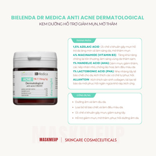  Kem dưỡng cho da dầu mụn DR MEDICA BIELENDA 