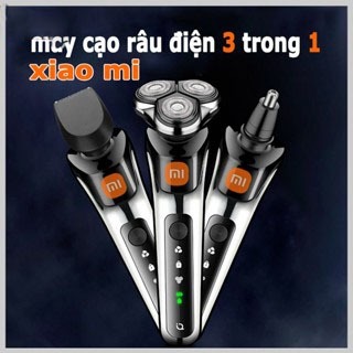4D máy cạo râu xiaomi 3 trong 1 đa chức năng tông đơ cắt tóc Máy tỉa lông mũi không thấm nước