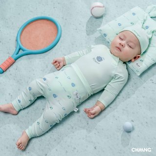 [CHAANG 0-6M] Set 2 chiếc quần dài bo ống Olympia cho bé sơ sinh