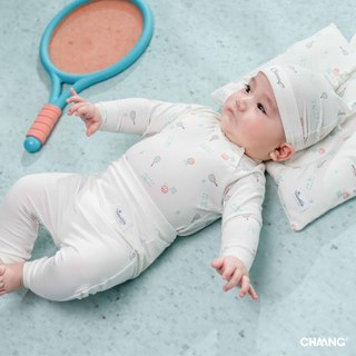 [CHAANG 0-6M] Set 2 chiếc quần dài bo ống Olympia cho bé sơ sinh