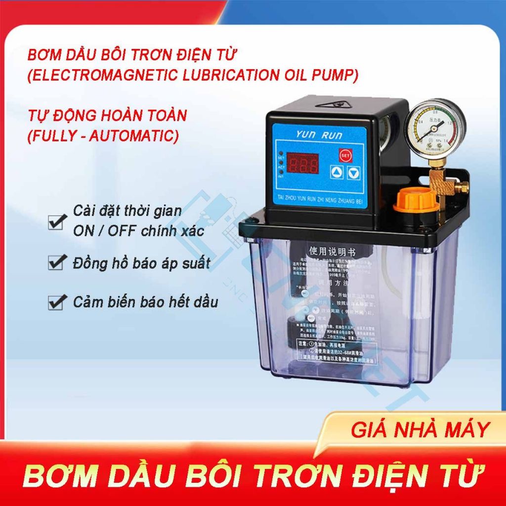 BƠM DẦU BÔI TRƠN - DÙNG CHO MÁY CNC