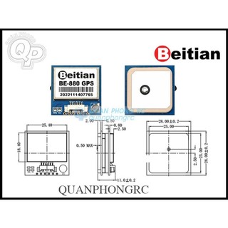 Beitian BE-880 M10 Flight Control GPS Cho Máy Bay Trực Thăng
