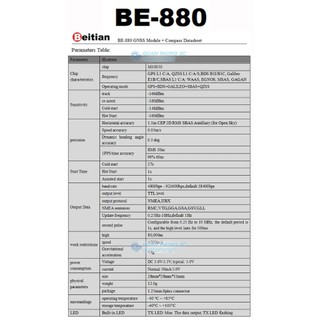 Beitian BE-880 M10 Flight Control GPS Cho Máy Bay Trực Thăng
